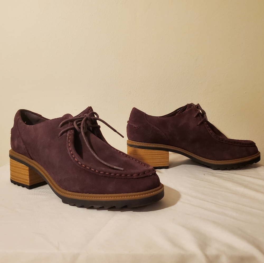 Women's Suede Lace-Up Shoes